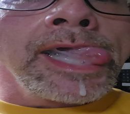 His warm cum