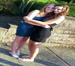 Cute Teen Girls Photo Together