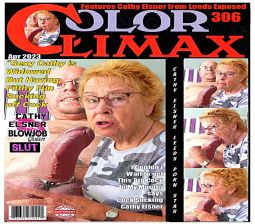 Cathy Cocksucker Slut Granny Porn Blowjob Magazine Shows off Sucking off Cock