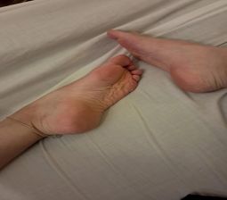 Cumshot with my feet
