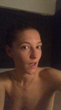 Nude On Holiday Selfie