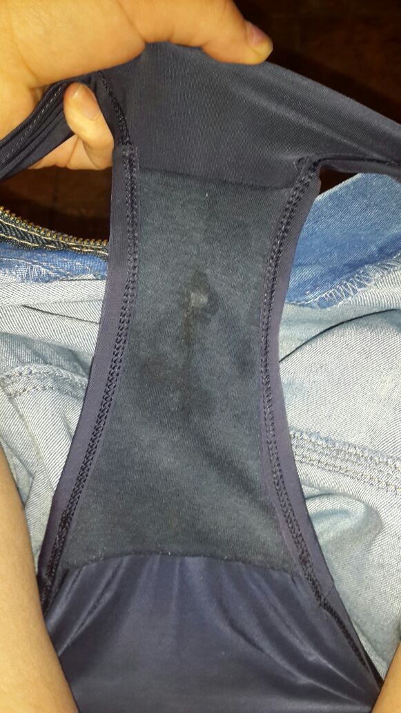 Wet spot in my panty