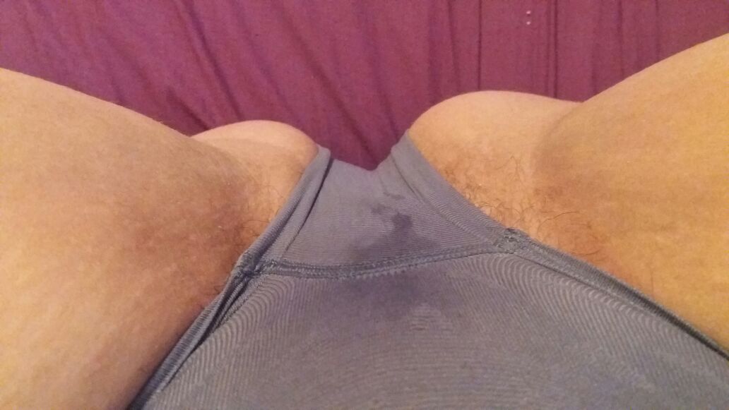 Wet spot on my panty