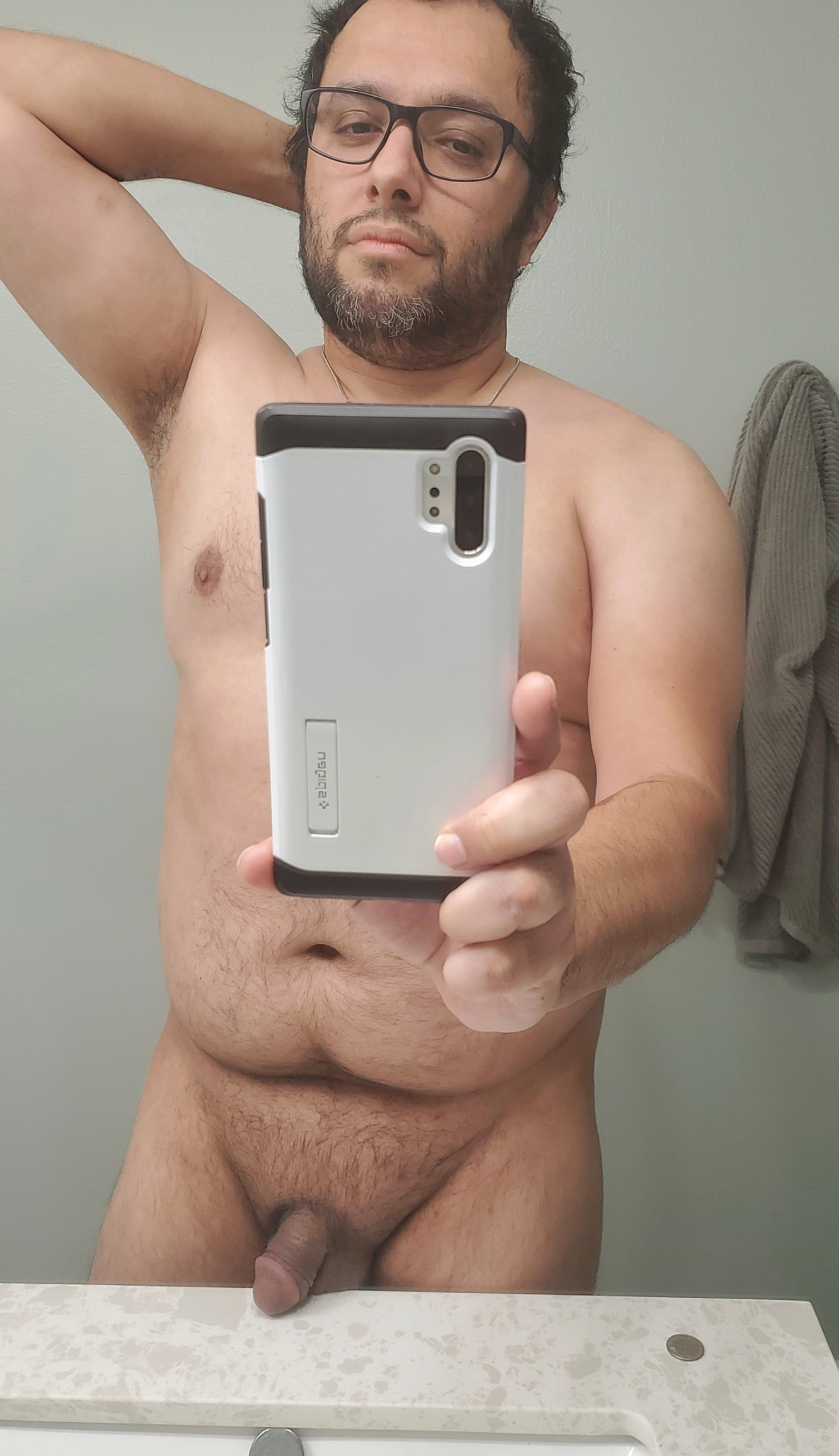 Selfie with my 3 inch cock