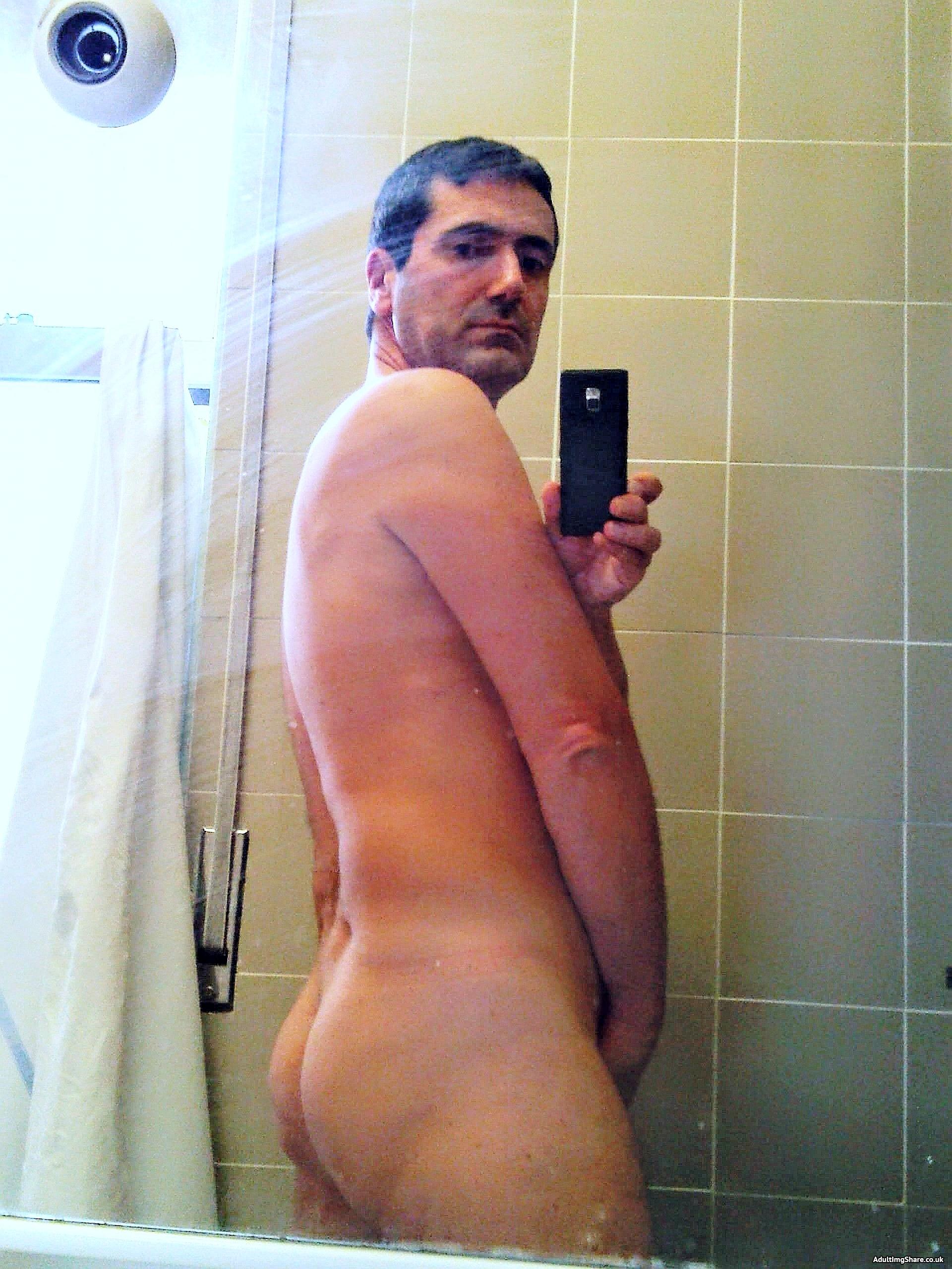 Nude showing my ass