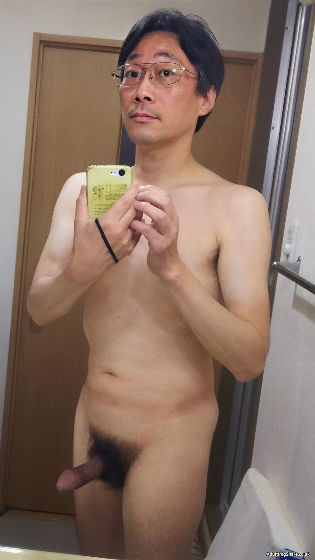 naked Asian male