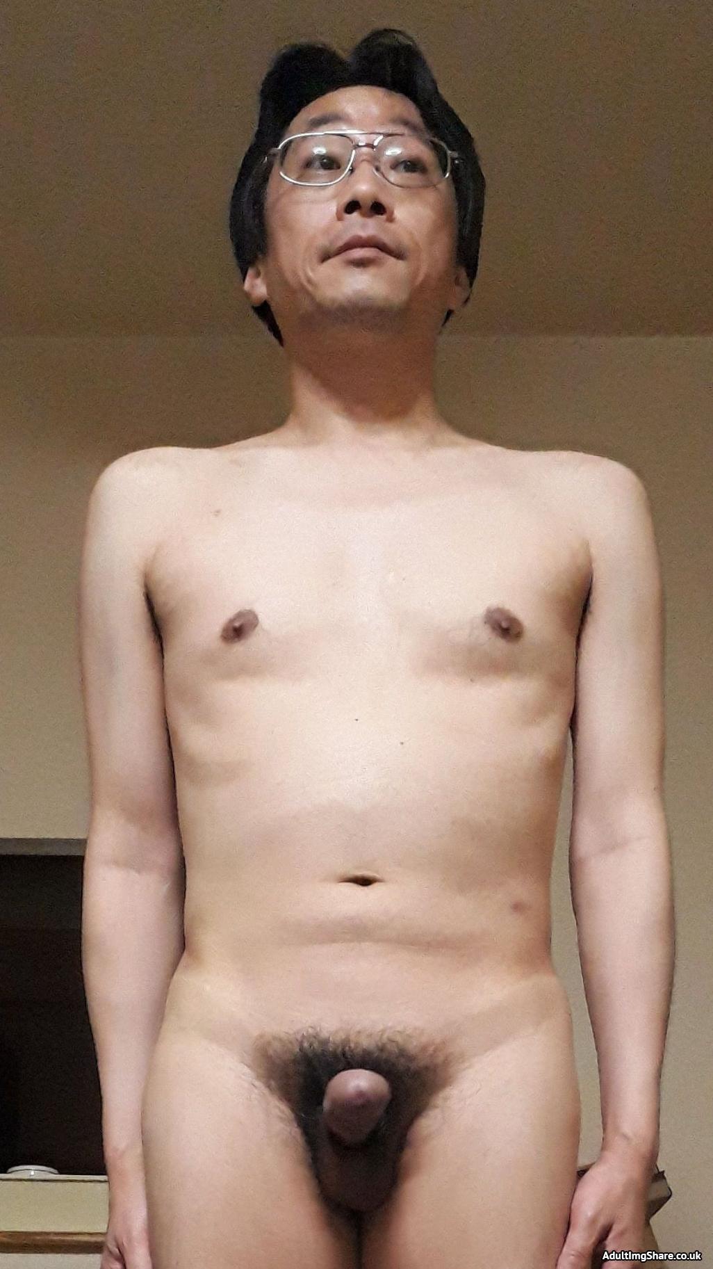 naked Japanese male