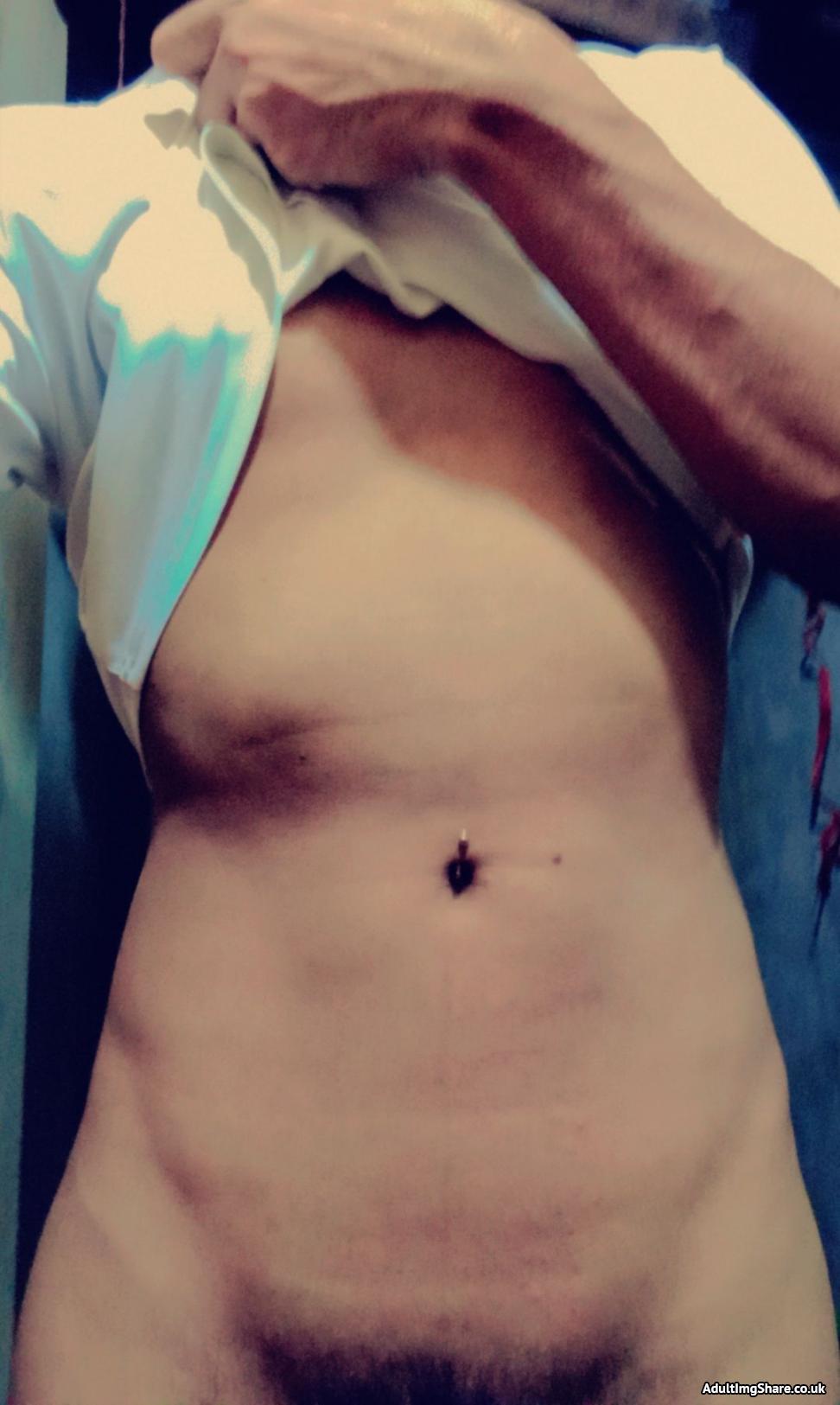 Femboy Navel Piercing 