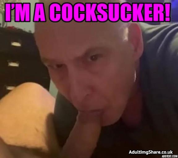 I’m a COCKSUCKER